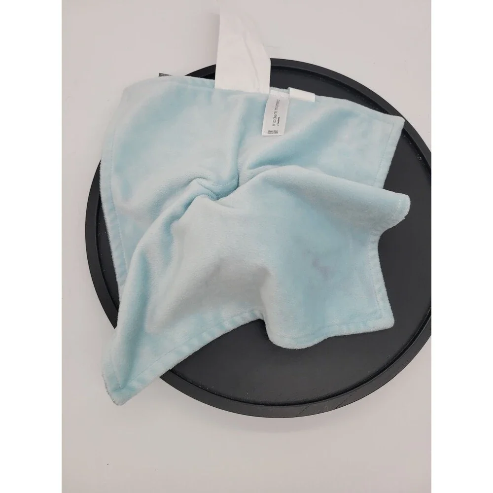 Modern Moments Gerber Baby Lovey Blue Racoon Security Blanket